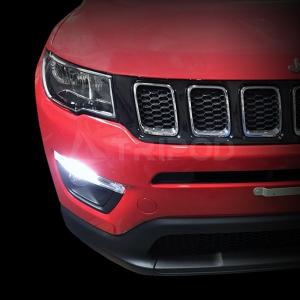 JEEP レネゲード用LEDヘッドライトバルブ キャンセラー内蔵 2018y