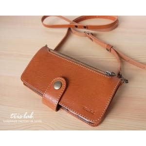 【ご予約受付】 iphoneＸ／XS スマホショルダーポシェット NEW!　iphone イタリアヌ...