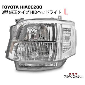 週末限定価格　3型　ハイエース　純正　ヘッドライト クリアレンズ　HID 週末限定価格 3型 ハイエース 純正 ヘッドライト クリアレンズ