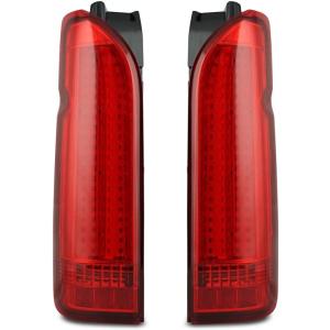 ハイエース 200系 LED92発 バーティカル スーパーレッド テールランプ
