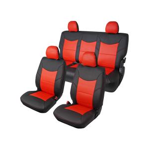 ハイエース シートカバー 200系 S-GL フロント セカンド用 レッド