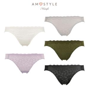 期間限定セール(アモスタイル)レギュラーショーツ デイジーレース 【M,Lサイズ】AMST1150 Hikini｜トリンプ公式ストア ヤフー店