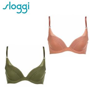クーポン対象 セール35％OFF Triumph  エス バイ スロギー シルエット プッシュアップ ワイヤーブラ sloggi S Silhouette WHU AX
