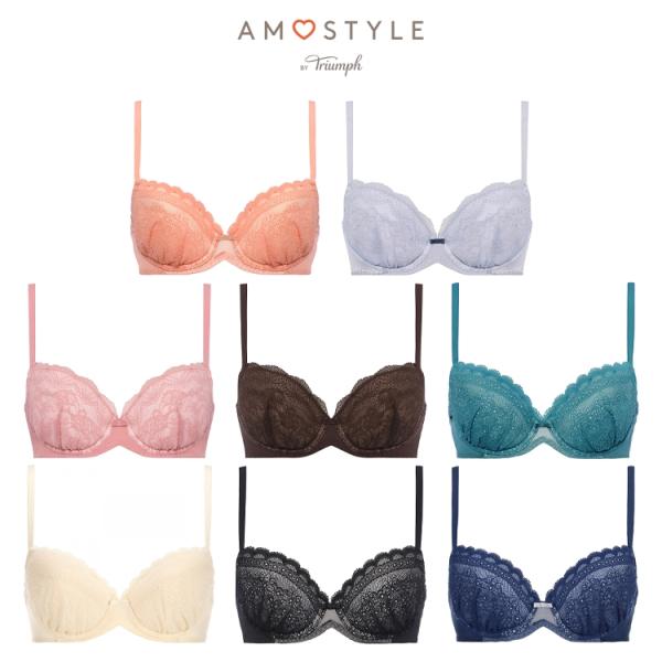 期間限定セール (アモスタイル)AMOSTYLE 夢みるブラ ライト ブラ＆ショーツセット デイジー...