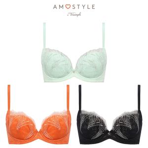 期間限定セール (アモスタイル)AMOSTYLE ナチュラルスリムブラ  エアームーブメント(B,C,Dカップ) AMST1458 WHU JX