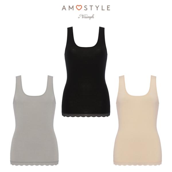 (アモスタイル)AMOSTYLE タンクトップ ベーシックインナー AMST1520 Top JX