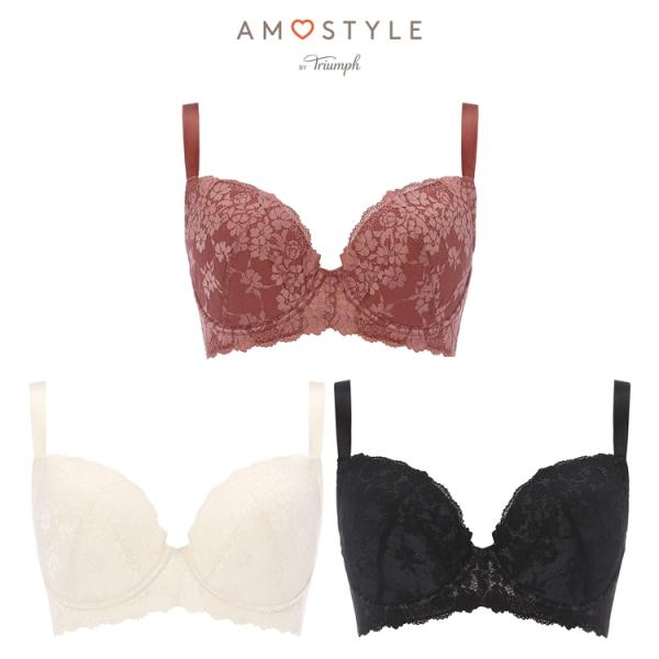 セール(アモスタイル)AMOSTYLE チャーミングラマー(ラージ)　ブラ(パッドなし)＆ショーツセ...