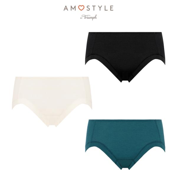 P10 (アモスタイル)AMOSTYLE サニタリー(はきこみ深め) リブ AMST800 SAN....