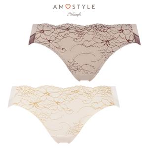 まとめ買い対象(アモスタイル)AMOSTYLE レギュラーショーツ ロマンティックフラワー AMST1542 Hikini JX
