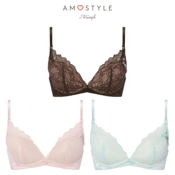(アモスタイル)AMOSTYLE 夢みるブラ ノンワイヤーエアリー ノンワイヤーブラジャー ヴィーナ...