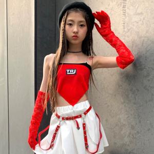 キッズダンス衣装 ロング グローブ 長さ約51...の詳細画像5