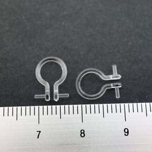 U字 ノンホールピアス 樹脂 イヤーカフ 両サ...の詳細画像2