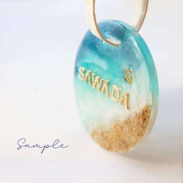 5ｍｍ 無地 アクリルプレート ネームプレート バッグタグ 2個