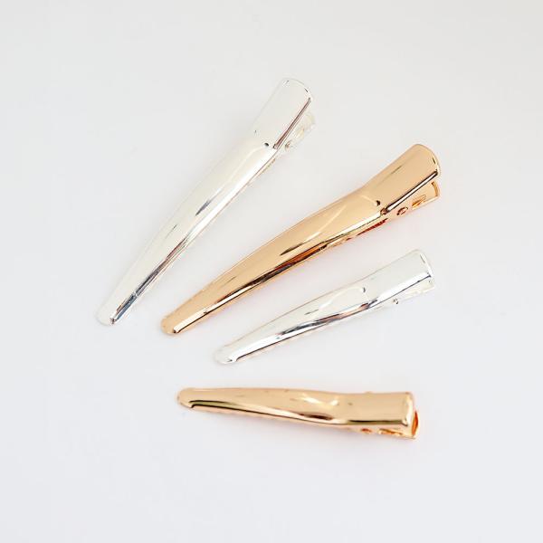 金アレ対応 ヘアアクセサリー パーツ ワニクリップ パーツ