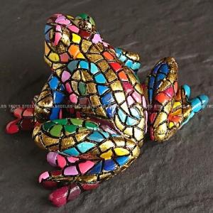 カエル モザイク オブジェ サグラダ・ファミリ...の詳細画像1