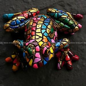 カエル モザイク オブジェ サグラダ・ファミリ...の詳細画像2