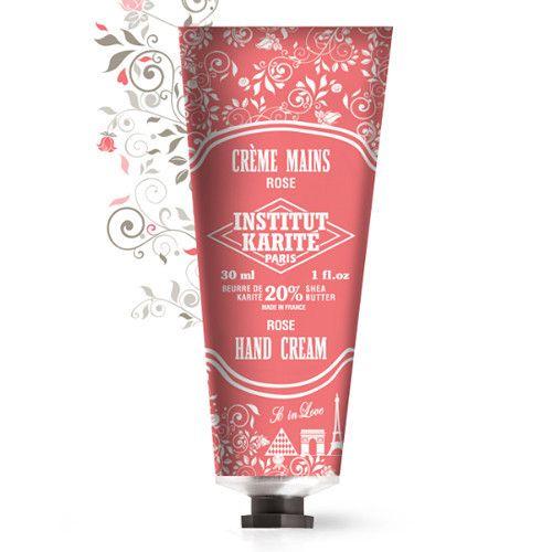 INSTITUT KARITE カリテ ハンドクリーム 30ml ローズ