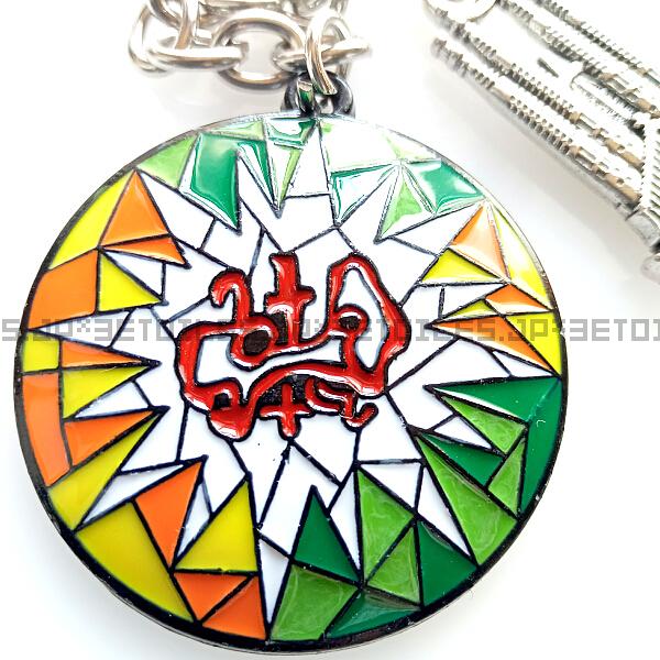 グエル公園 円形モザイク サグラダ・ファミリア キーホルダー ガウディ ジュジョル バルセロナ スペ...
