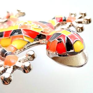 トカゲ ヤモリ モザイク マグネット サグラダ...の詳細画像3