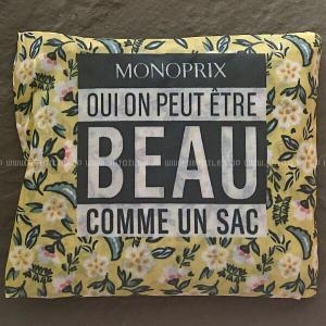 モノプリ エコバッグ フラワー MONOPRIX フランス