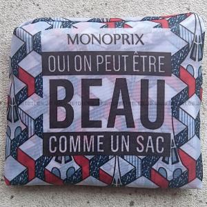 モノプリ エコバッグ エッフェル塔 MONOPRIX フランス N