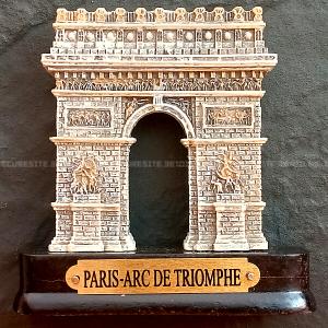 エッフェル塔 フランス国旗付き オブジェ 置物 9cm Bronze フランス