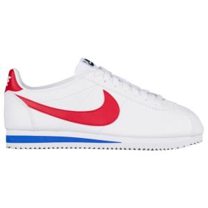 ナイキ レディース コルテッツ Nike Classic Cortez "Forrest Gump 2017" スニーカー White/Varsity Red/Varsity Royal | Leather｜troishomme