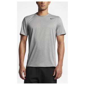 ナイキ メンズ Tシャツ Nike Legend 2.0 Short Sleeve T-Shirt - Dk Grey Heather/Black｜troishomme