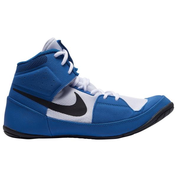 ナイキ メンズ フューリー レスリングシューズ Nike Fury - Blue/White/Bla...