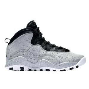 ジョーダン キッズ/レディース レトロ１０ Jordan Retro 10 GS "Light Smoke Grey" バッシュ Light Smoke Grey/Black/University Red/White｜troishomme