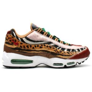 ナイキ メンズ エアマックス９５ Nike Air Max 95 "Atmos Animal Pack" スニーカー PONY/SPORT RED GREEN-WHEAT｜troishomme