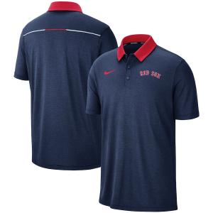 ナイキ メンズ ポロシャツ Boston Red Sox Nike MLB Breathe Performance Polo 半袖 ゴルフ Navy