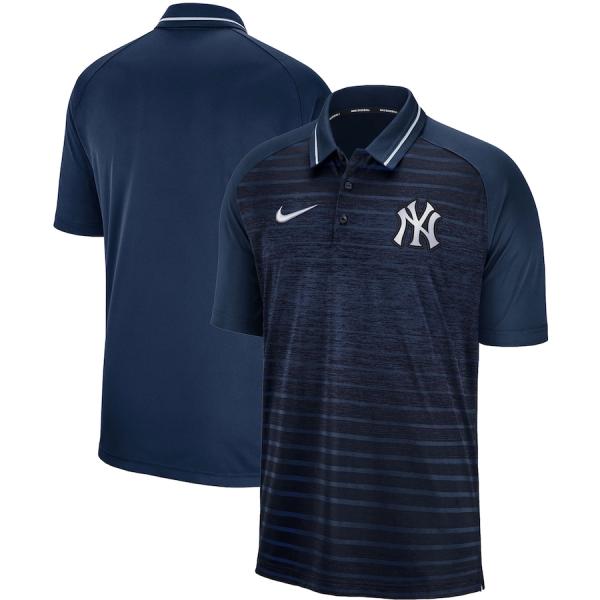 ナイキ メンズ ポロシャツ New York Yankees Nike Game Stripe Ra...