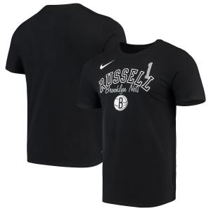 ナイキ メンズ D'Angelo Russell Brooklyn Nets Nike Player Performance T-Shirt Tシャツ 半袖 Black｜troishomme