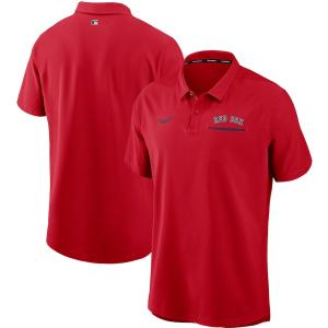 ナイキ メンズ ポロシャツ Boston Red Sox Nike Authentic Collection Performance Polo 半袖 ゴルフ Red