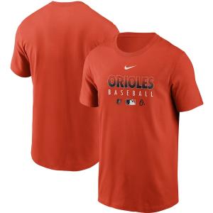 ナイキ メンズ Tシャツ Baltimore Orioles Nike Authentic Collection Team Performance T-Shirt 半袖 Orange｜troishomme