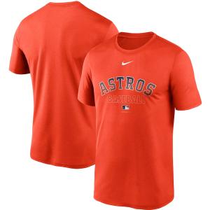 ナイキ メンズ Tシャツ Houston Astros Nike Authentic Collection Legend Performance T-Shirt 半袖 Orange｜troishomme