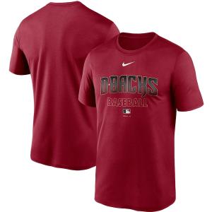ナイキ メンズ Tシャツ Arizona Diamondbacks Nike Authentic Collection Legend Performance T-Shirt 半袖 Red｜troishomme