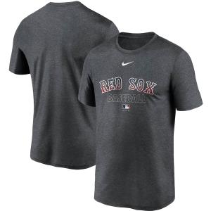 ナイキ メンズ Tシャツ Boston Red Sox Nike Authentic Collection Legend Performance T-Shirt 半袖 Charcoal｜troishomme