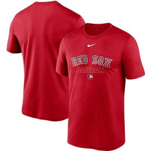 ナイキ メンズ Tシャツ Boston Red Sox Nike Authentic Collection Legend Performance T-Shirt 半袖 Red｜troishomme