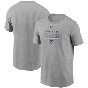 ナイキ メンズ Tシャツ New York Yankees Nike Color Bar T-Shirt 半袖 Gray｜troishomme