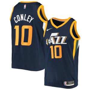 ナイキ メンズ ジャージ Mike Conley "Utah Jazz" Nike Swingman Jersey - Icon Edition - Navy｜troishomme