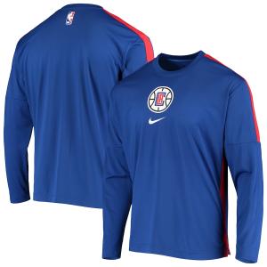 ナイキ メンズ ジャージ "LA Clippers" Nike Long Sleeve Shooting Performance Shirt - Royal｜troishomme