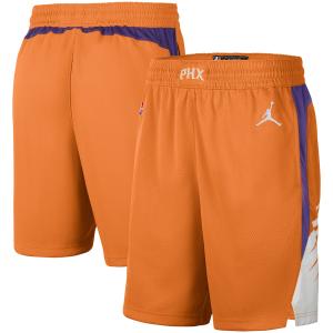 ジョーダン メンズ バスパン ハーフパンツ サンズ Phoenix Suns Jordan Brand Orange/White 2020/21 Association Edition Performance Swingman Shorts｜troishomme