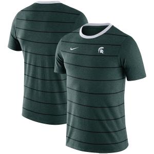 ナイキ メンズ Tシャツ "Michigan State Spartans" Nike Inspired Tri-Blend T-Shirt - Green｜troishomme