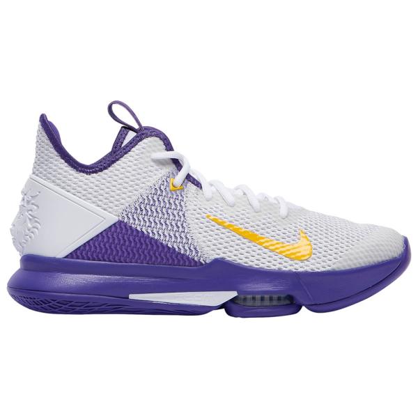 ナイキ メンズ レブロン ウィットネス４ Nike LeBron Witness 4 バッシュ Wh...