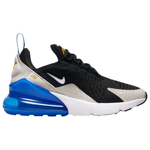 ナイキ キッズ スニーカー Nike Air Max270 GS - Black/Game Roya...