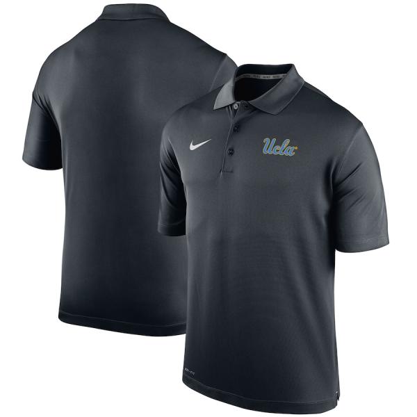 ナイキ メンズ ポロシャツ UCLA Bruins Nike Varsity Polo - Blac...