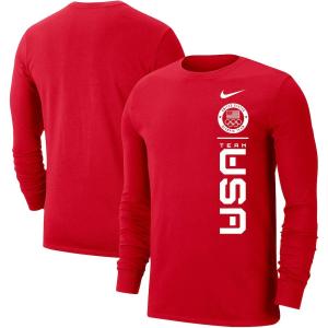 nike long sleeve red shirt