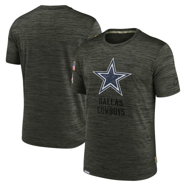 ナイキ メンズ Tシャツ 半袖 &quot;Dallas Cowboys&quot; Nike 2022 Salute ...